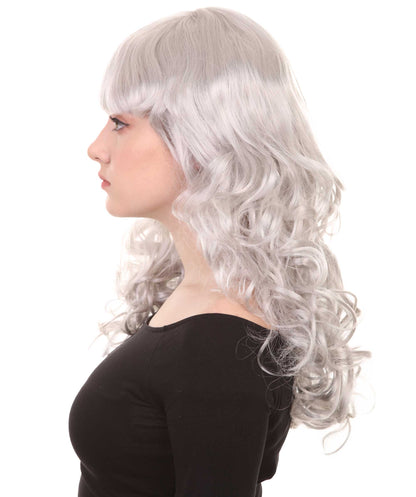 Wigs2you ハロウィンパーティープレミアム H-830 バットマン 女性ジョーカーウィッグ グレー色