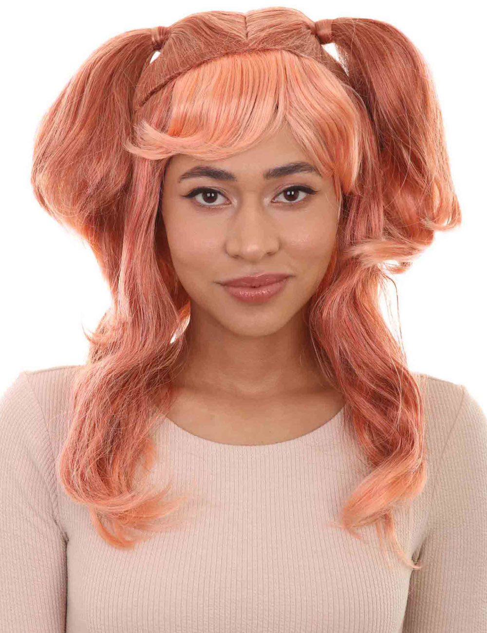 Wigs2you ハロウィンパーティープレミアム レディース H-776 バナナエンジェルウィッグ ピーチ色