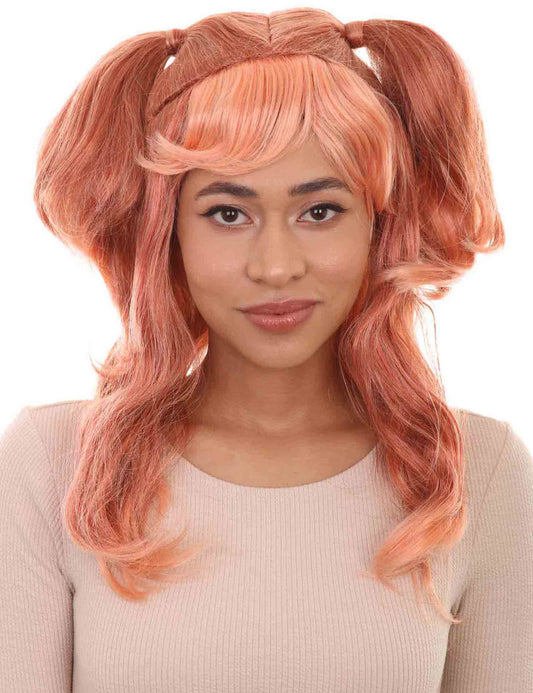 Wigs2you ハロウィンパーティープレミアム レディース H-776 バナナエンジェルウィッグ ピーチ色