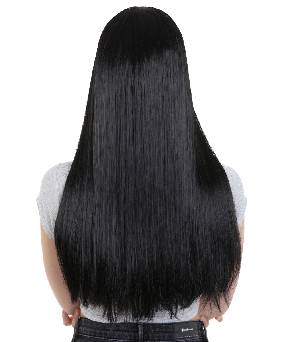 Wigs2you ハロウィンパーティープレミアム H-867 悪の花嫁 II 女性ウィッグ ブラックカラー