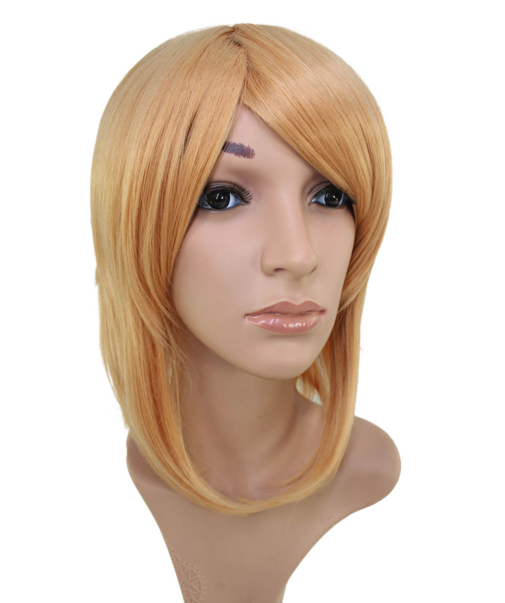 レディースファッション C-067 ミディアム C-ダークピンク コスプレヒートスタイラブルウィッグ