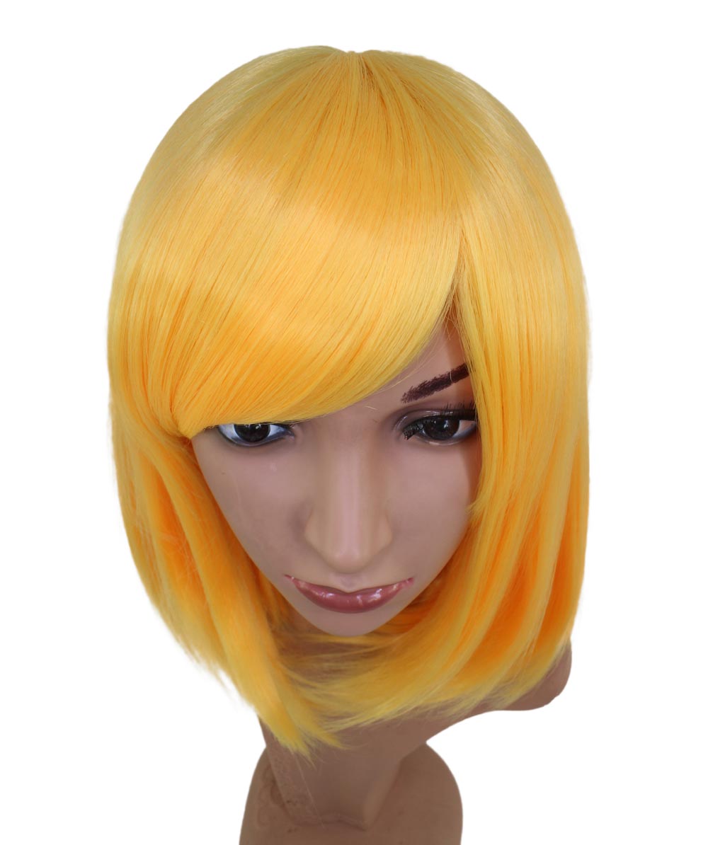 Wigs2You ミディアムストレートウィッグ サイドバング付き フルウィッグ 耐熱ファイバー製 コスプレ・イベント用 - サンディブラウン C-069