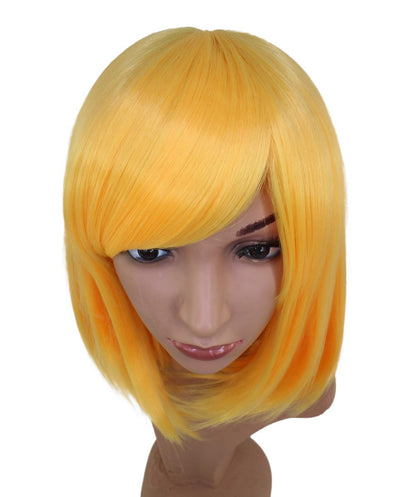 Wigs2You ミディアムストレートウィッグ サイドバング付き フルウィッグ 耐熱ファイバー製 コスプレ・イベント用 - サンディブラウン C-069