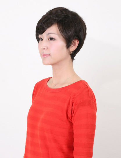 "耐熱商品☆かっこいいスタイルならこれに決まり！ すっきりショートスタイルです！ ウィッグネット付き♪W-552 "