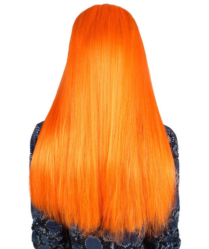 Wigs2you ハロウィンパーティープレミアム H-853 悪の花嫁 II 女性ウィッグ パンプキンオレンジ色