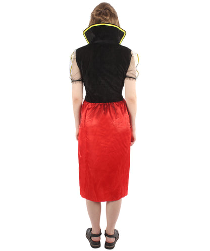 女性 JCP-123 のハートの女王コスチューム マルチカラーコスプレコスチューム