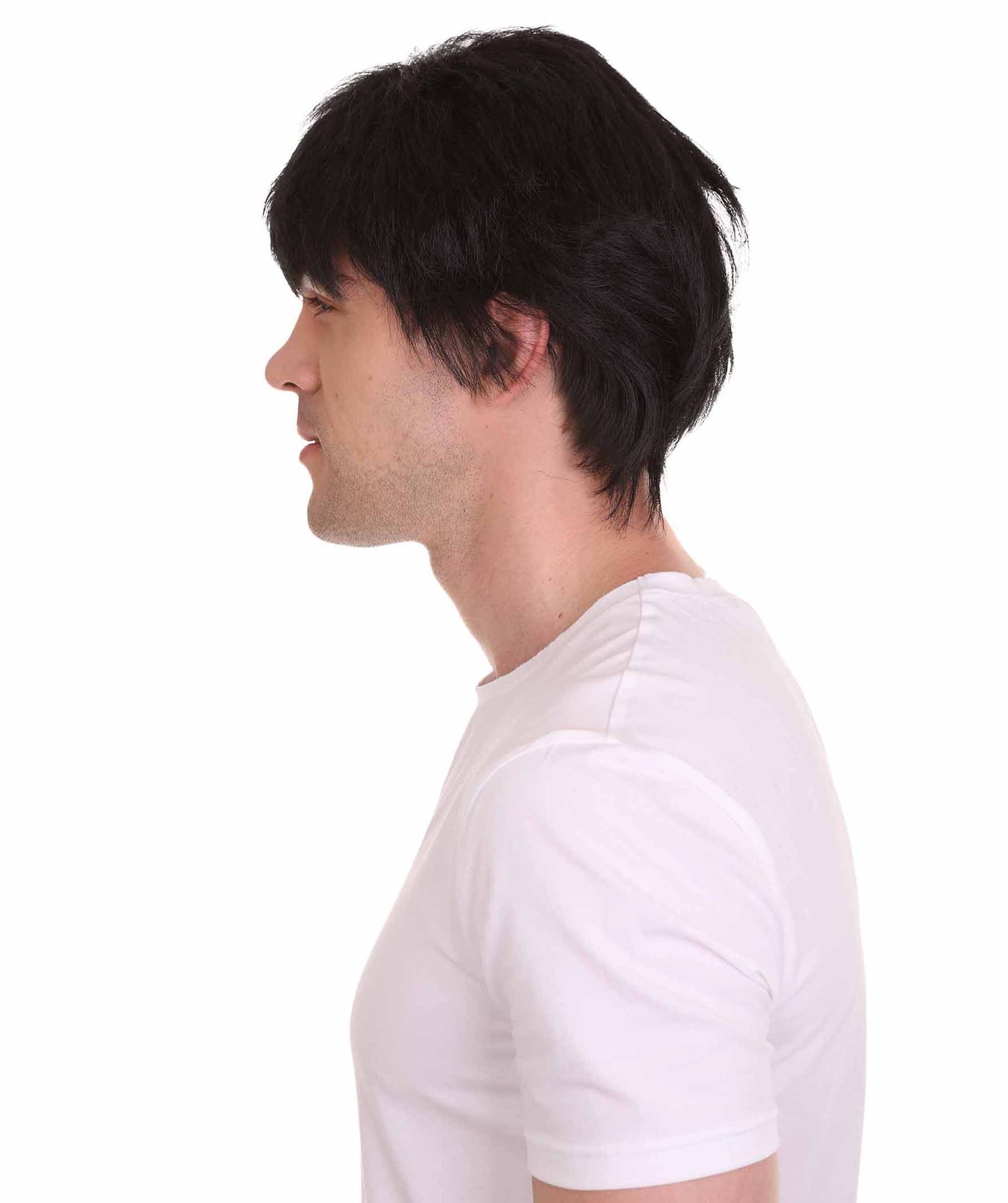 ハロウィンパーティ プレミアム男性用 H-4268 カンフー ブルース・リー コスプレウィッグ