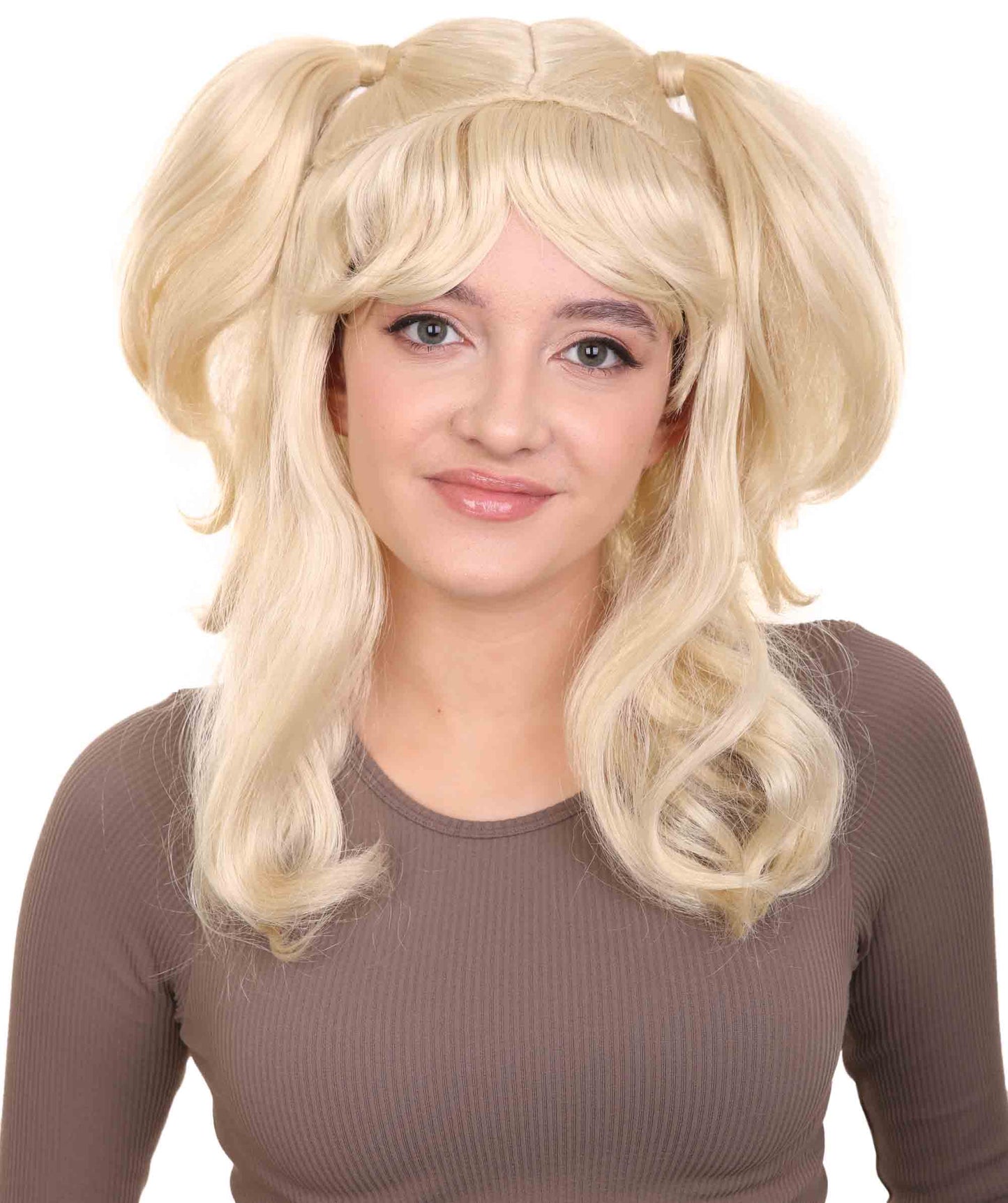 Wigs2you ハロウィンパーティー プレミアム レディース H-802 バナナエンジェルウィッグ ブロンドカラー