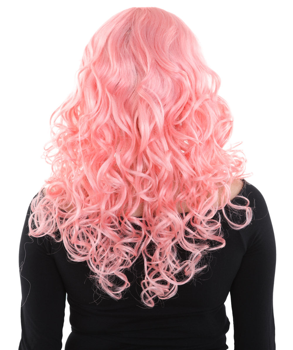 Wigs2you ハロウィンパーティープレミアム H-840 バットマン 女性ジョーカーウィッグ コーラルカラー