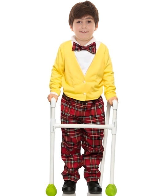子供用 JCO-102(Kids) おじいさん じいさん コスチューム イエロー＆レッド コスプレ