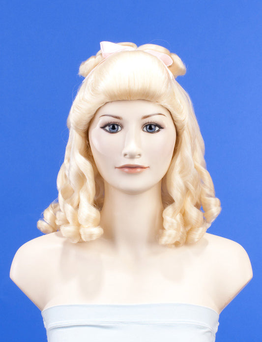 ハロウィンパーティープレミアムレディース H-238 ハローブロンド ファンシーキャラクターファッションウィッグ ソフト合成繊維