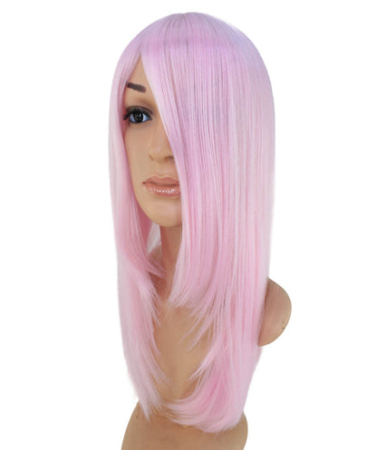 レディースファッション C-054 ロングストレート C-プラチナブロンド コスプレヒートスタイラブルウィッグ