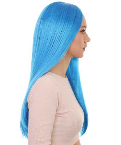 Wigs2you ハロウィンパーティープレミアム H-857 悪の花嫁 II 女性ウィッグ ロイヤルブルー色