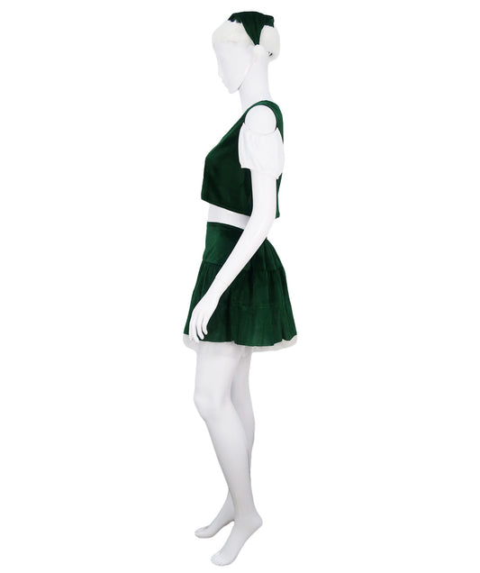 Wigs2you.com JCX-017女性のクリスマス黒色サンタクロースコスチューム,コスプレ衣装 。