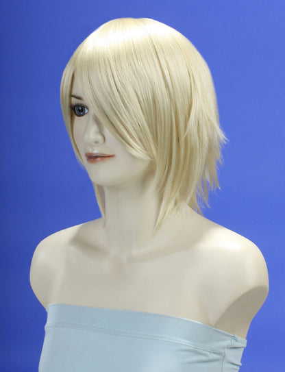 レディースファッション W-742 ミディアム C-プラチナブロンド コスプレヒートスタイラブルウィッグ