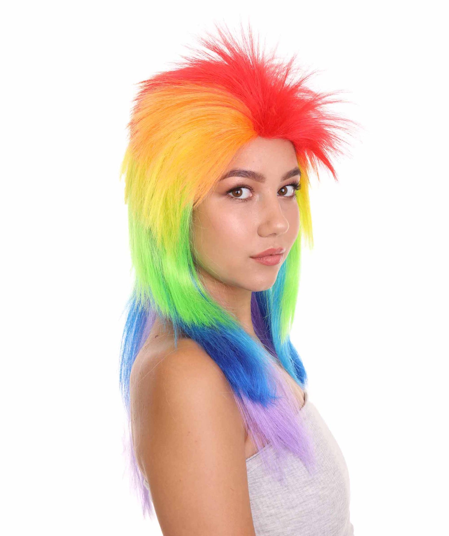 コスプレウィッグ マイリトルポニー レインボーダッシュムービーウィッグ H-2684 着用しやすい 現代の女性のための完璧なウィッグの選び方