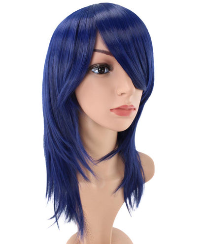 レディースファッション C-071 ロングストレート C-ワインレッド コスプレヒートスタイラブルウィッグ