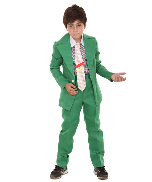 シンガー ボウイ JCP-028_1(Kids) コスプレコスチューム（子供用） グリーン