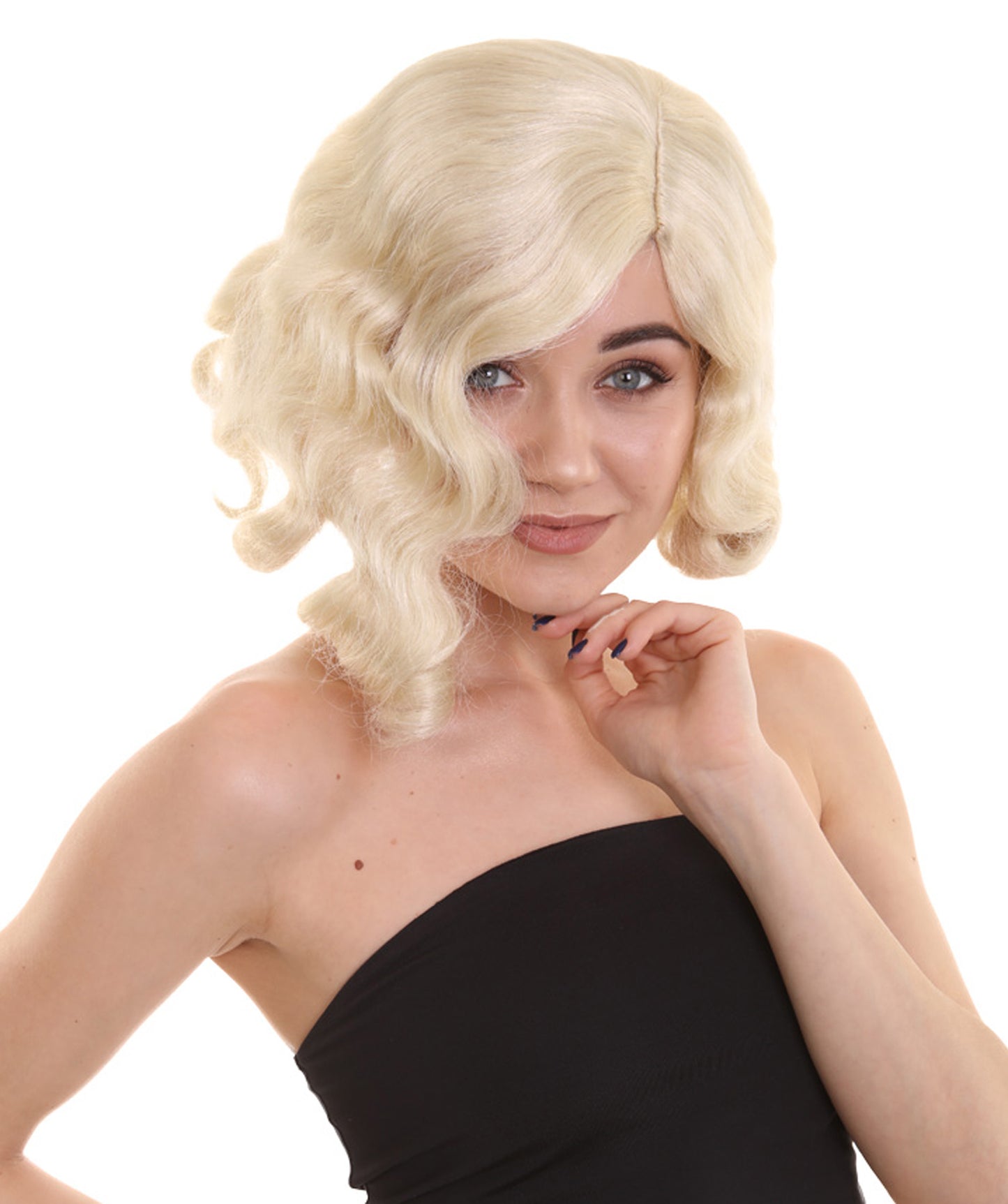 ハロウィンパーティ プレミアムレディース H-4993 レディ・ガガ アメリカン・ホラー・ストーリー ホテル ブロンドウィッグ
