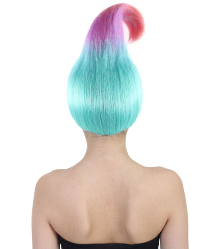 Wigs2you ハロウィンパーティープレミアムレディース H-597 トロールウィッグ トリカラー
