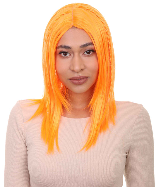 Wigs2you ハロウィンパーティープレミアム H-892 スワンプクイーンウィッグ パンプキンオレンジ色