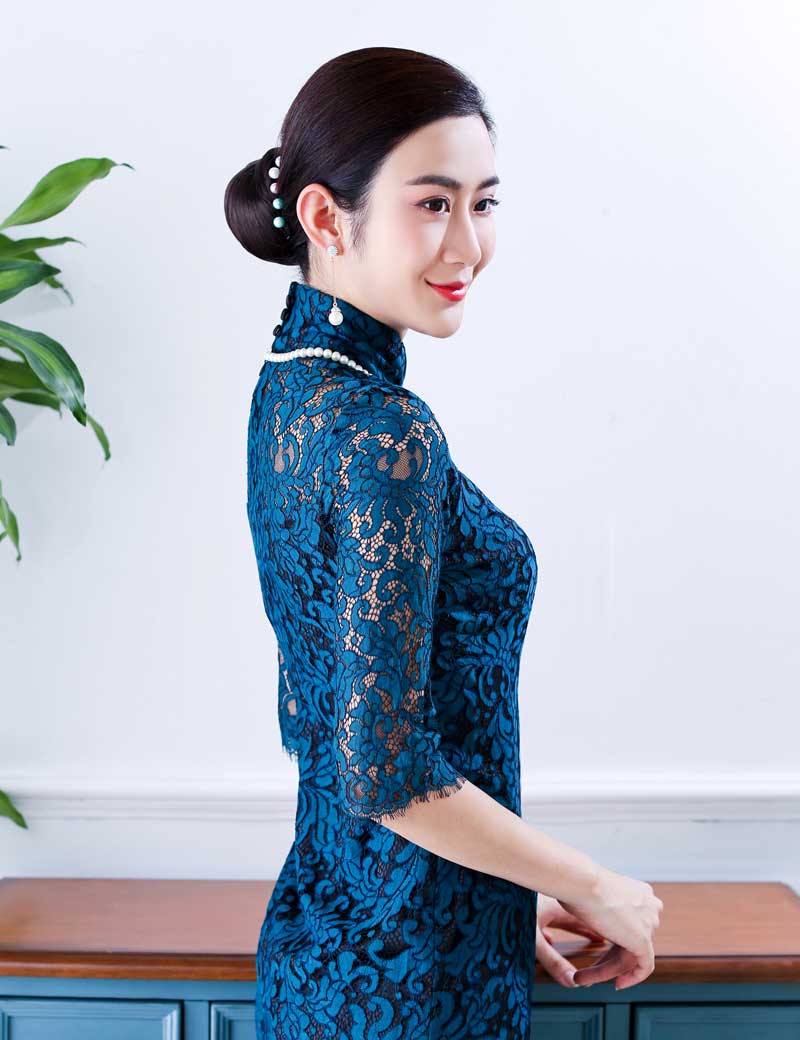 綺麗に編みこまれたシニヨン和装ウィッグ | お着物似合いそうな大人っぽい雰囲気です | W-8418