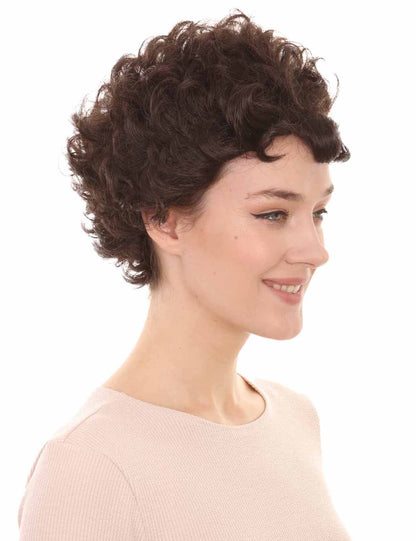 Wigs2you ハロウィンパーティープレミアム レディース H-588 コウノトリウィッグ チャコール
