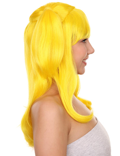 Wigs2you ハロウィンパーティープレミアム レディース H-777 バナナエンジェルウィッグ イエロー色