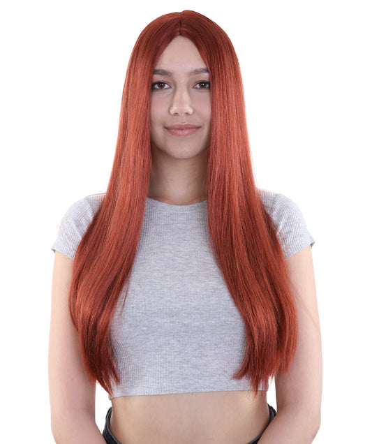 Wigs2you ハロウィンパーティープレミアム H-851 悪の花嫁 II 女性用ウィッグ ダークオーバーン色