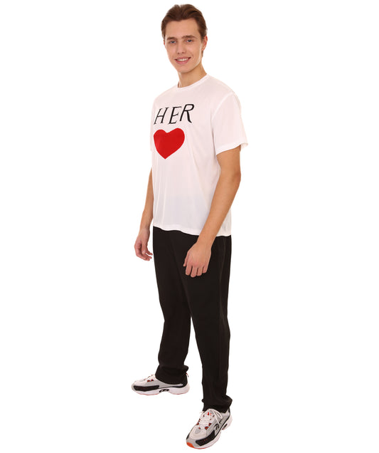 大人 JCO-150 バレンタインデー マッチング カップル Tシャツ