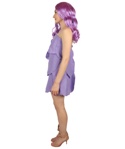 女性 JCP-045 のアニメイテッドトロール衣装 パープルカラーコスプレ衣装
