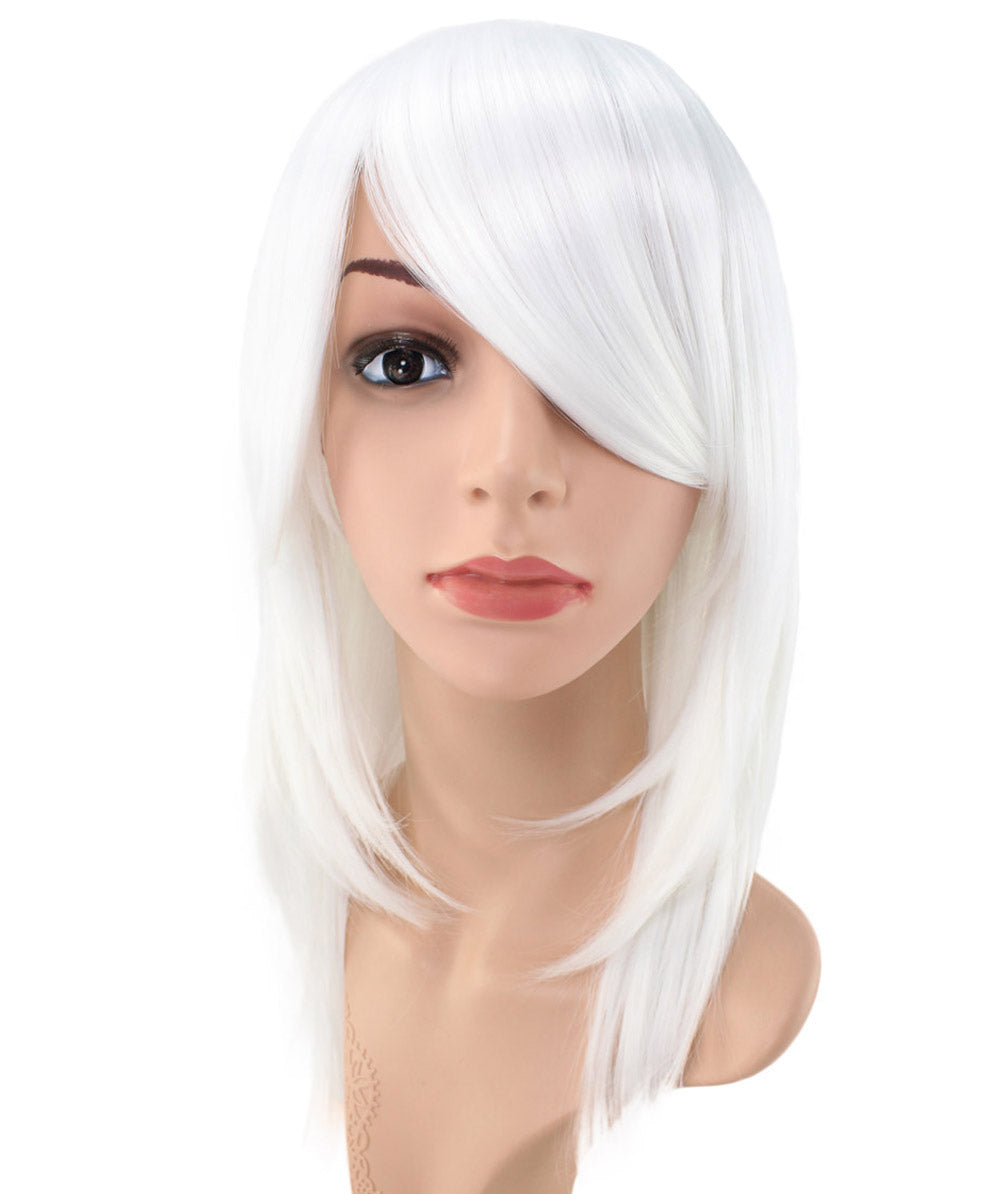 レディースファッション C-071 ロングストレート C-ワインレッド コスプレヒートスタイラブルウィッグ