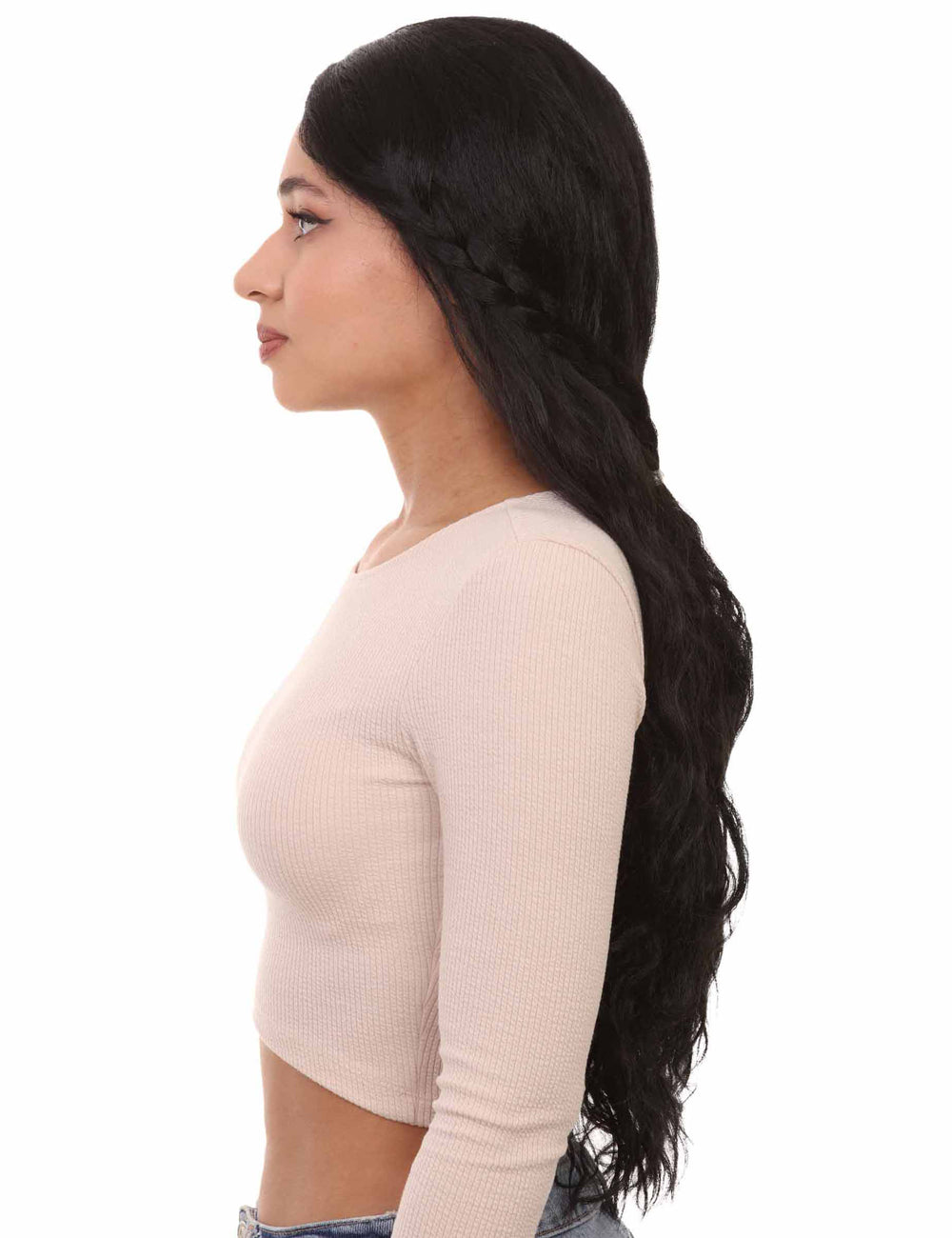 Gilded Goddess Wigs Collectionウィッグ コレクション | ロングレディースキャラクターコスプレハロウィンウィッグ | プレミアム通気性キャップレスキャップ H-368