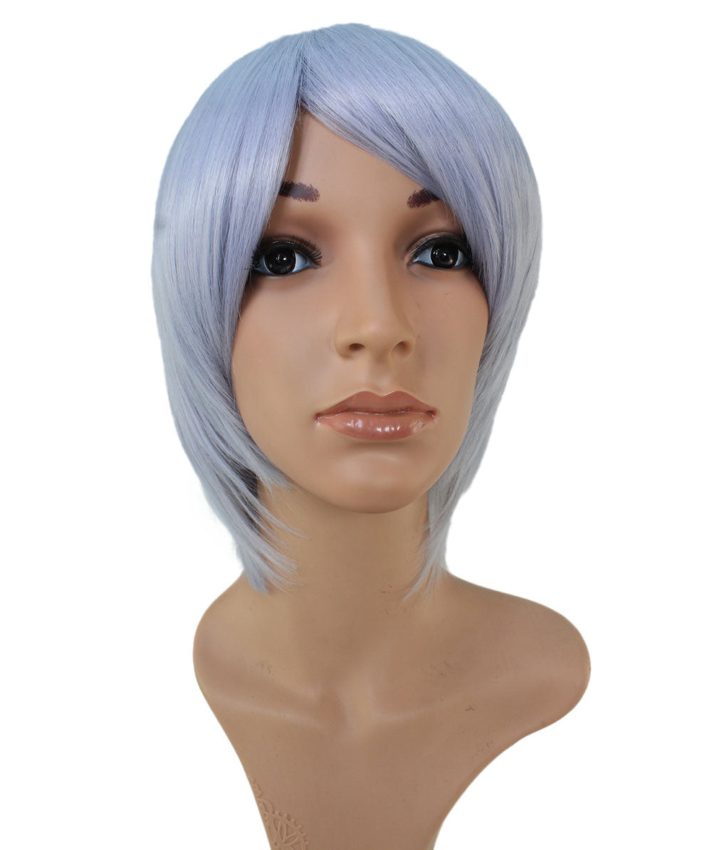 レディースファッション C-009 ミディアム C-ダークシーグリーン コスプレ ヒートスタイルウィッグ
