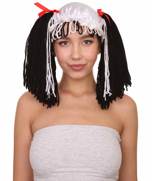 ハロウィンパーティ プレミアムレディース H-5039 ラグドリーマルチカラーウィッグ