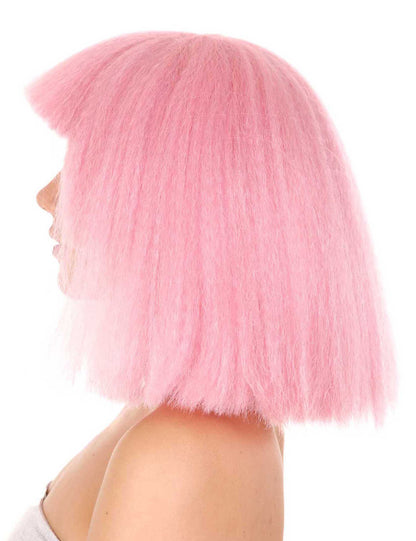 Wigs2you ハロウィンパーティープレミアムレディース H-1507 美しいルックを手に入れよう！ポップスターライトピンクウィッグ