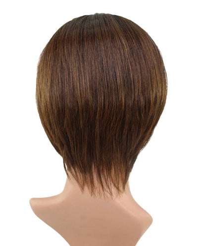 W-569,耐熱商品☆simple is bestスッキリとナチュラル さらさらボブ,ウィッグネット付き
