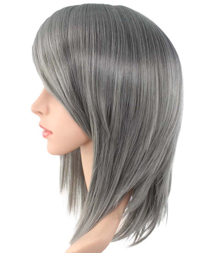 レディースファッション C-070 ミディアム C-ワインレッド コスプレヒートスタイラブルウィッグ