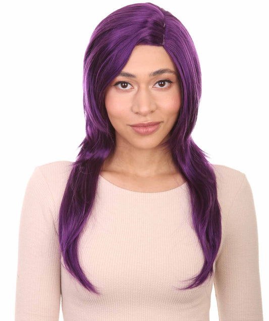 Wigs2you ハロウィンパーティープレミアム H-943 3レイヤーのパーティーガールウィッグ バイオレットカラー