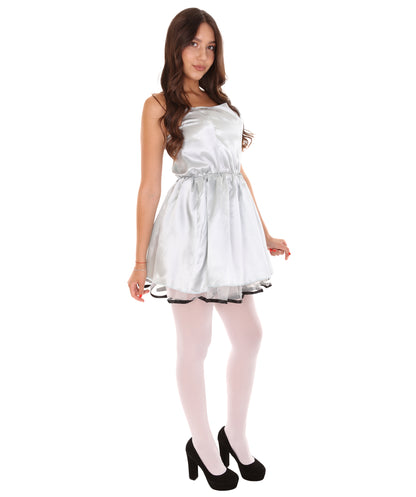 女性用 JCO-342_1 50s プロムドレス コスプレ ライトブルー コスチューム