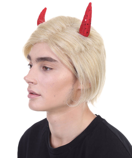 Wigs2you ハロウィン パーティー プレミアム メンズ H-643 キッズ スパイク グリーン カラー ウィッグ