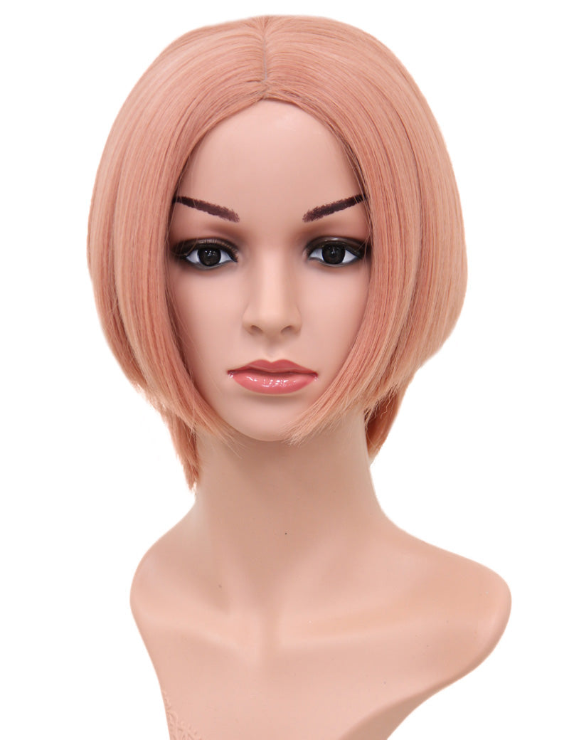 レディースファッション C-047 ショート C-ライトグレー コスプレ ヒートスタイルウィッグ