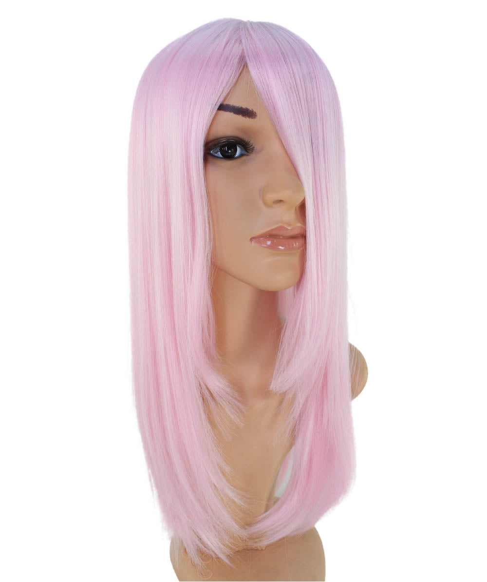 レディースファッション C-054 ロングストレート C-プラチナブロンド コスプレヒートスタイラブルウィッグ