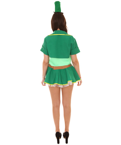 女性 JCP-122 のセクシーレプラコーンコスチューム グリーン コスプレコスチューム