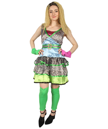 大人の女性用 JCO-361 80年代ダンシングコスチューム マルチ コスプレコスチューム