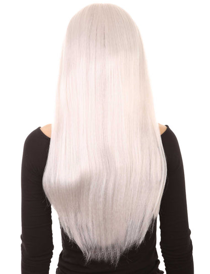 Wigs2you ハロウィンパーティープレミアム レディース H-684 ロング魔女ウィッグ ホワイト色