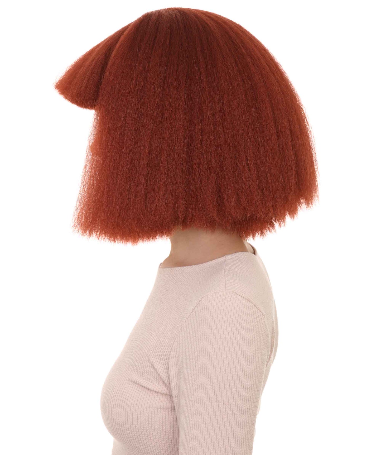 Wigs2you ハロウィンパーティープレミアムレディース H-1492 美しいルックを手に入れよう！ポップスターダークオーバーンウィッグ