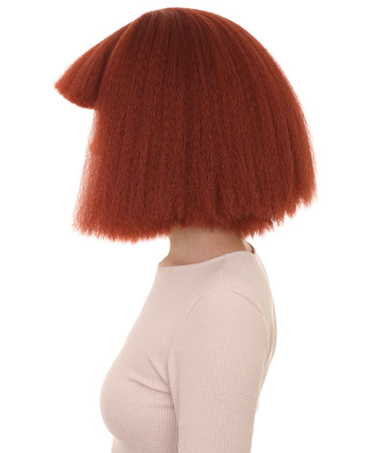 Wigs2you ハロウィンパーティープレミアムレディース H-1492 美しいルックを手に入れよう！ポップスターダークオーバーンウィッグ