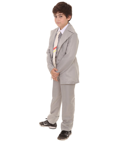 シンガー ボウイ JCP-028_6(Kids) コスプレコスチューム（子供用） グレー