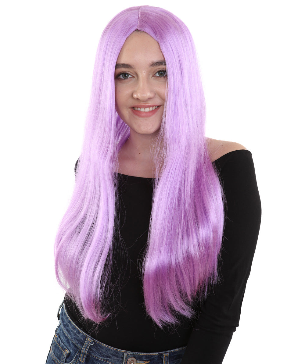 Wigs2you ハロウィンパーティープレミアム H-861 悪の花嫁 II 女性ウィッグ Lt パープルカラー